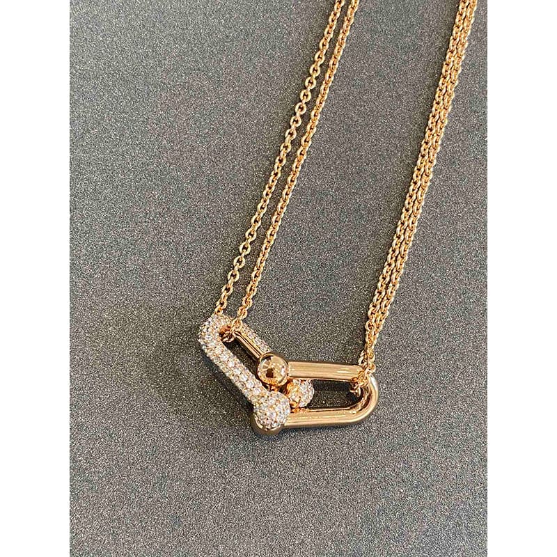 18K Tiffany & Co. HardWear Double Link Necklace