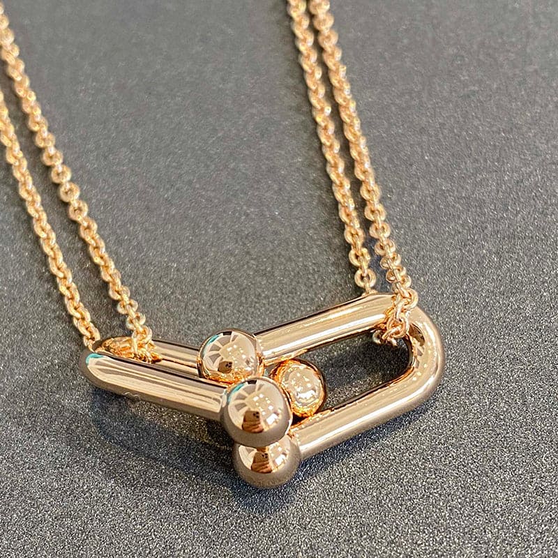 18K Tiffany & Co. HardWear Double Link Necklace