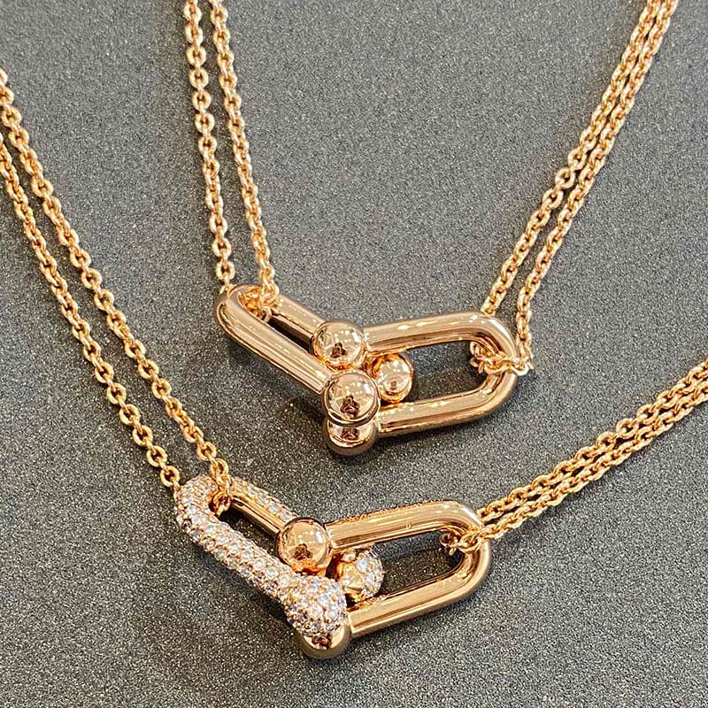 18K Tiffany & Co. HardWear Double Link Necklace