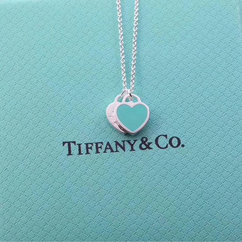 Tiffany & Co. Blue Heart Necklaces