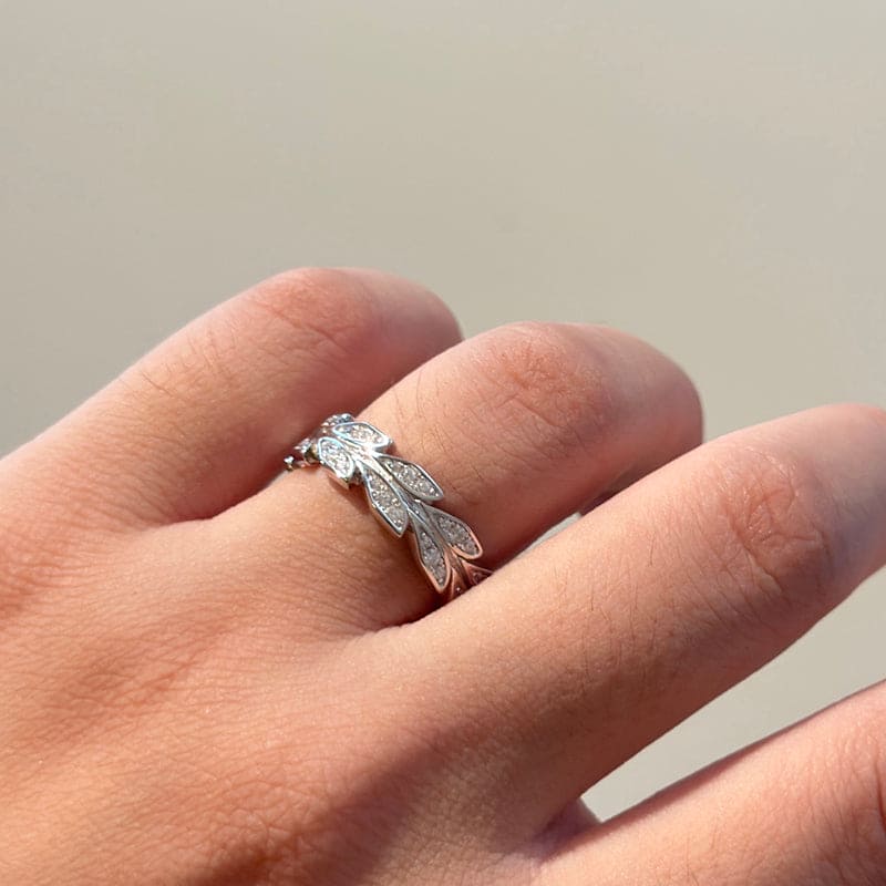18K White Gold Tiffany & Co. Victoria Vine Ring