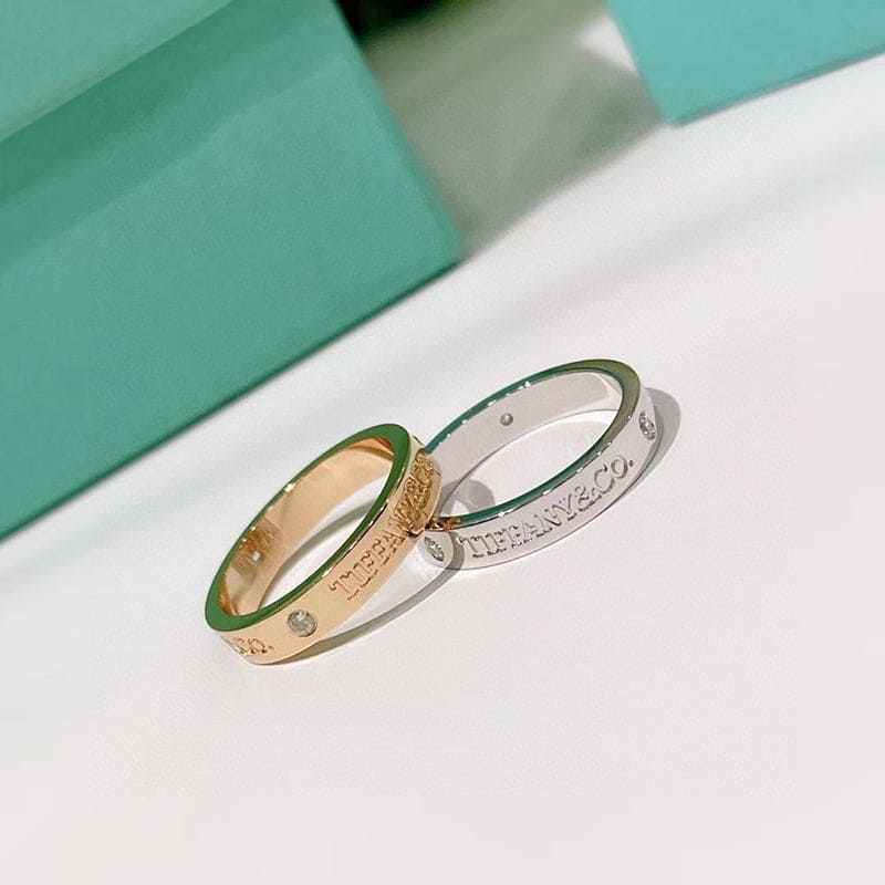 18K White Gold Tiffany & Co. Wedding Ring