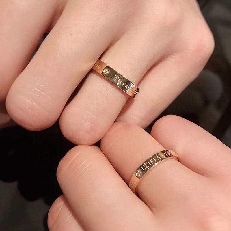 18K White Gold Tiffany & Co. Wedding Ring