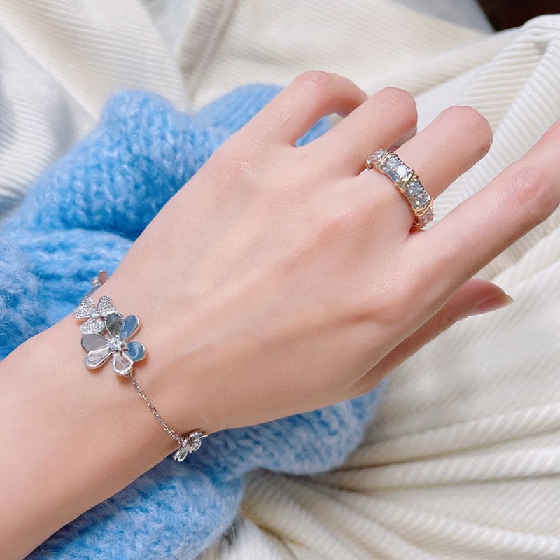 18K Tiffany & Co. Schlumberger Eighteen Stone Ring