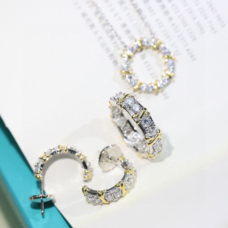 18K Tiffany & Co. Schlumberger Eighteen Stone Ring