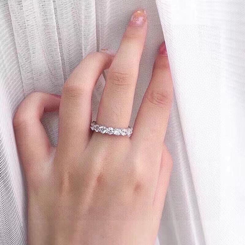 18K Tiffany & Co. Soleste Full Eternity Ring