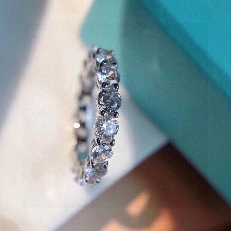 18K Tiffany & Co. Soleste Full Eternity Ring