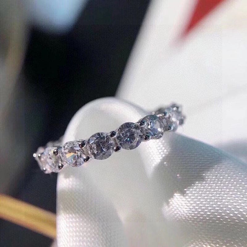 18K Tiffany & Co. Soleste Full Eternity Ring