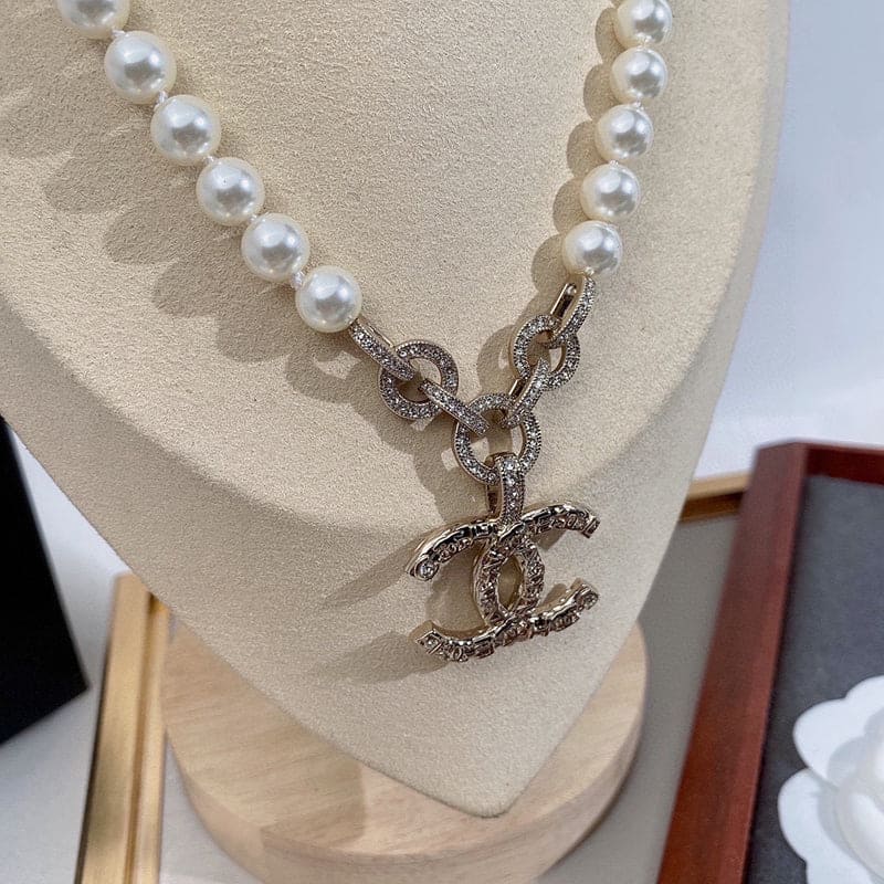 18K Chanel Pearl Necklace