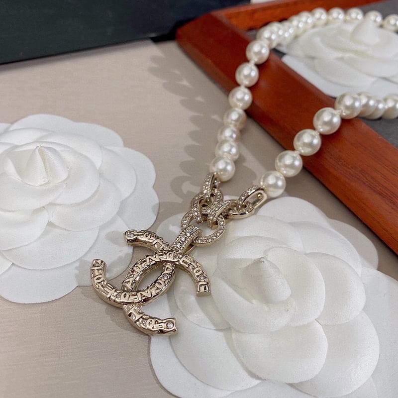 18K Chanel Pearl Necklace