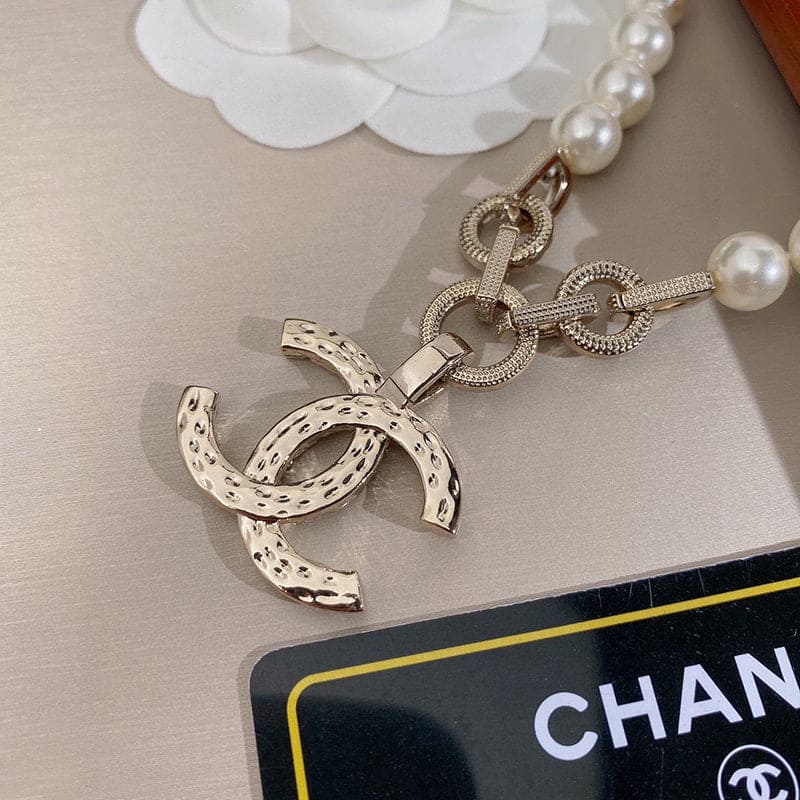 18K Chanel Pearl Necklace
