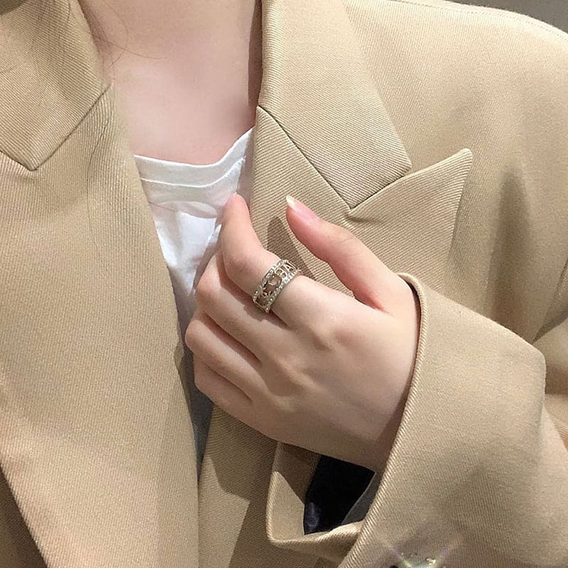 18K Chanel Diamond Ring