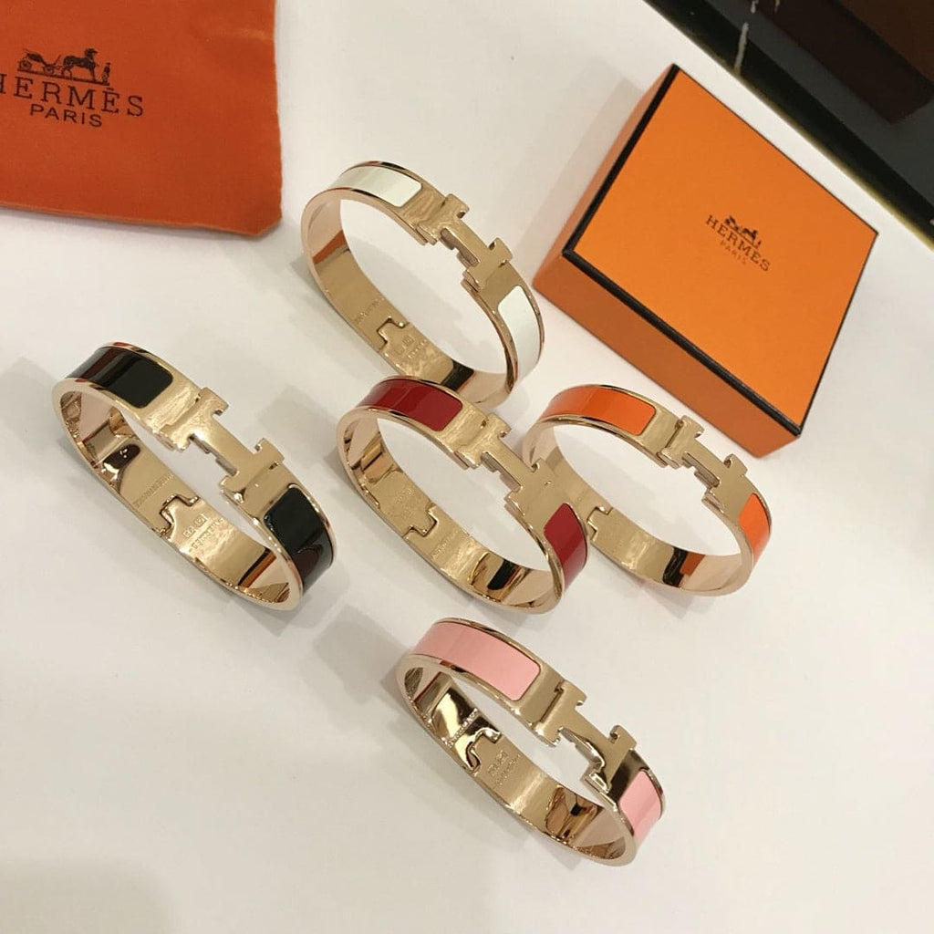 18K Clic Hermès Red Bracelet
