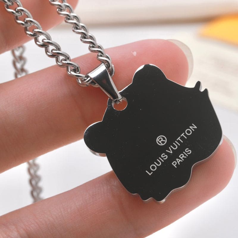 Louis Vuitton Louis x Nigo Tiger Pendant Necklace