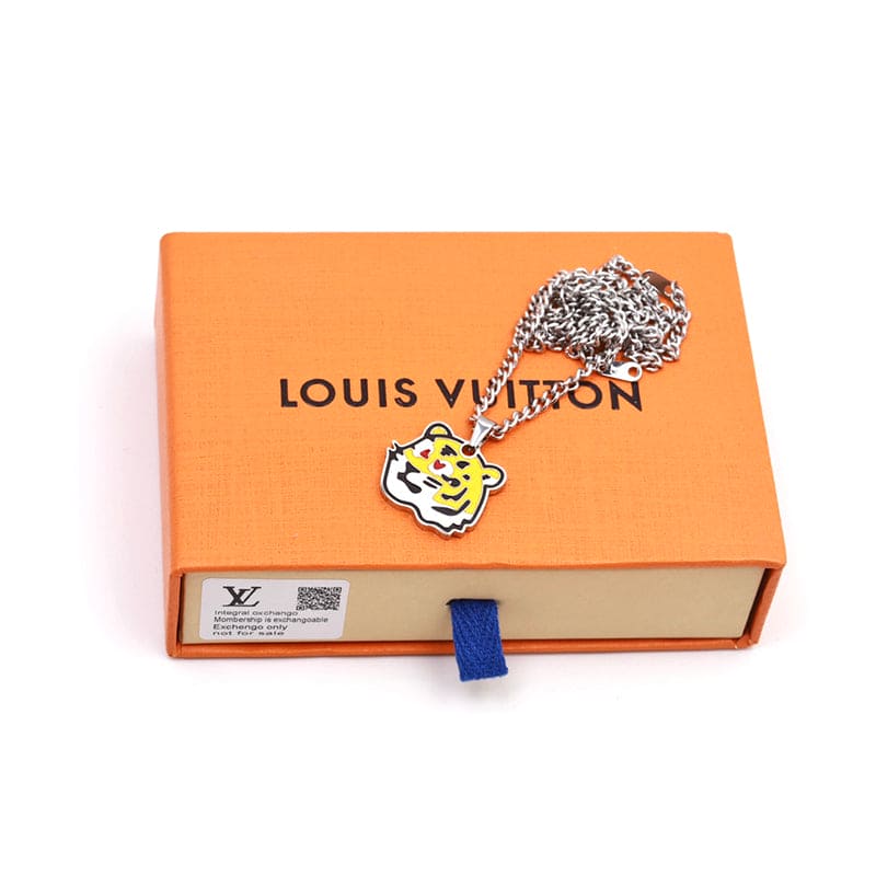 Louis Vuitton Louis x Nigo Tiger Pendant Necklace