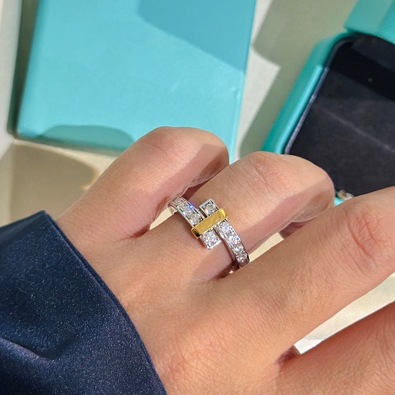 18K Tiffany & Co. Edge Bypass Ring