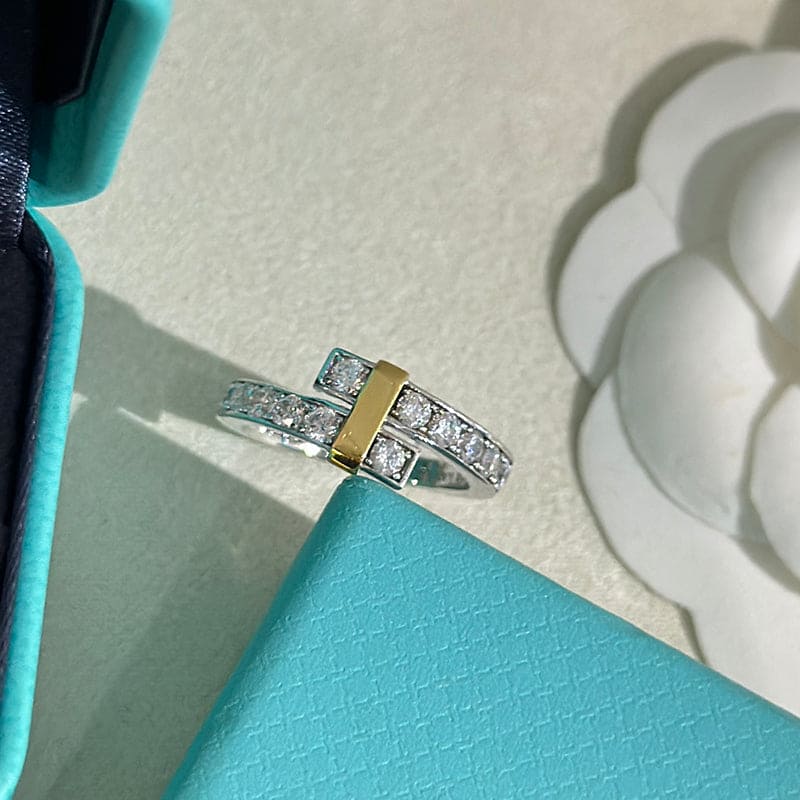 18K Tiffany & Co. Edge Bypass Ring