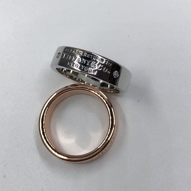 18K Tiffany & Co. Narrow Ring