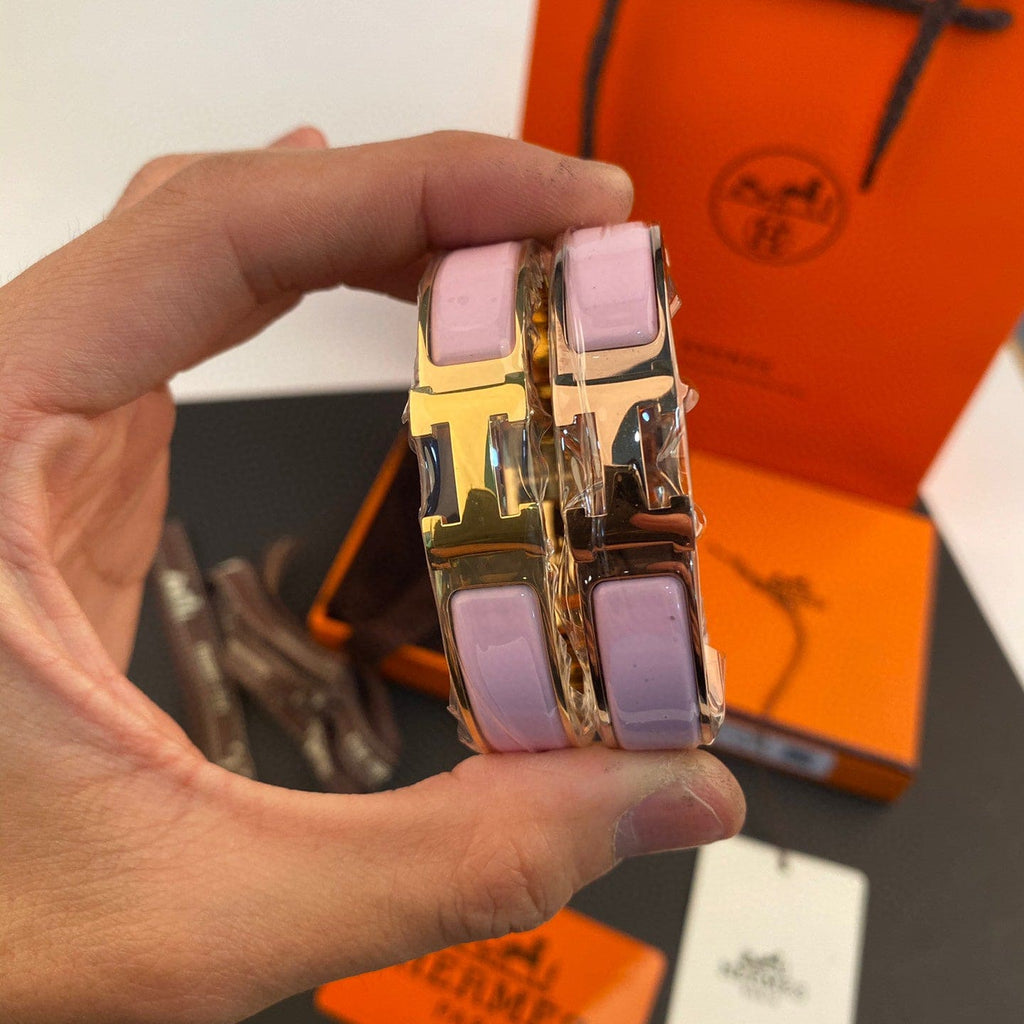 18K Clic Hermès Pink Bracelet