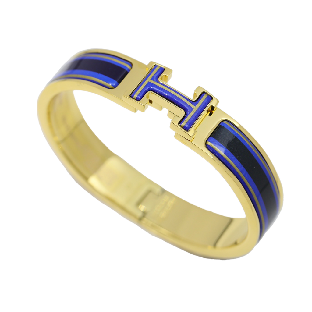 18K Clic Hermès Purple Bracelet