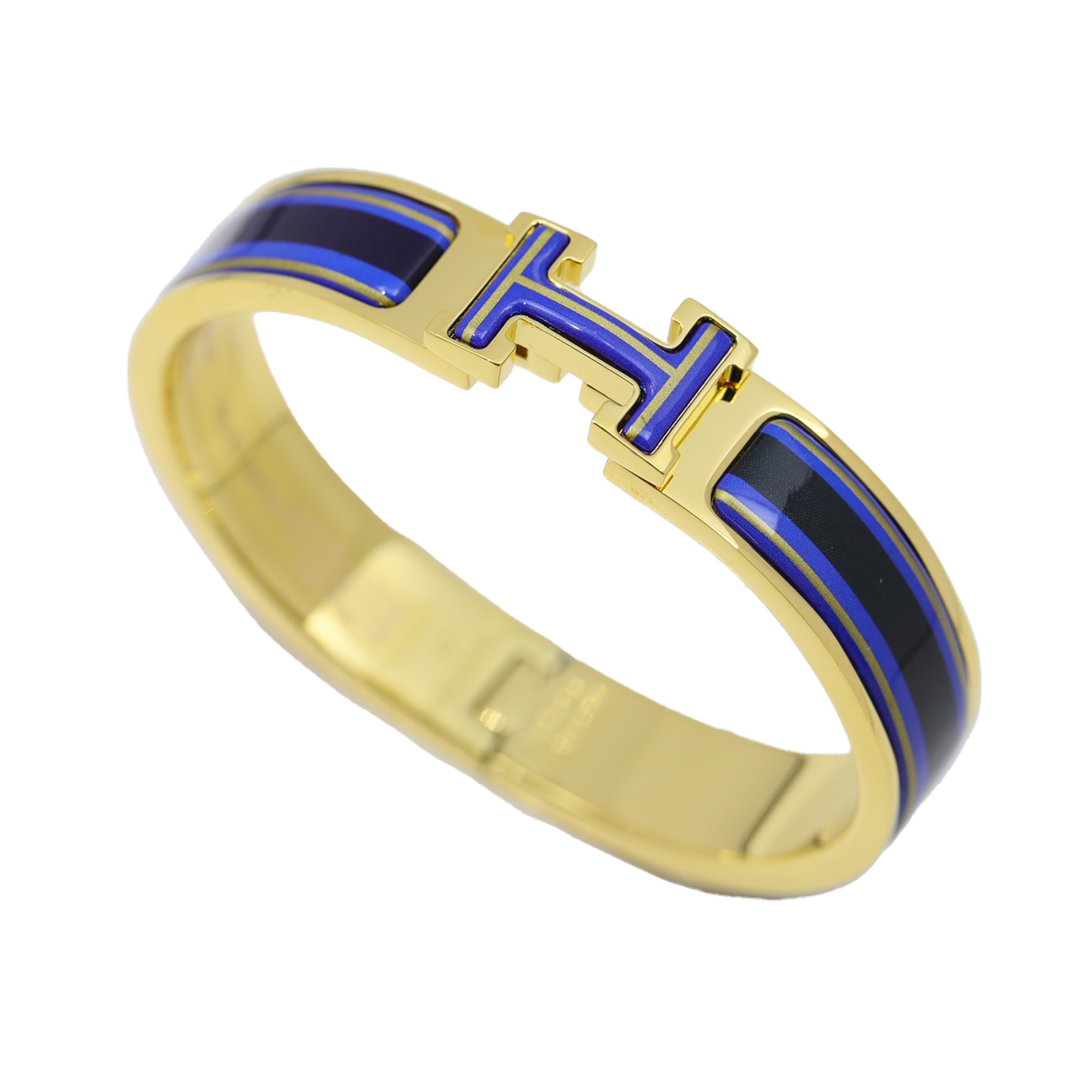 18K Clic Hermès Purple Bracelet