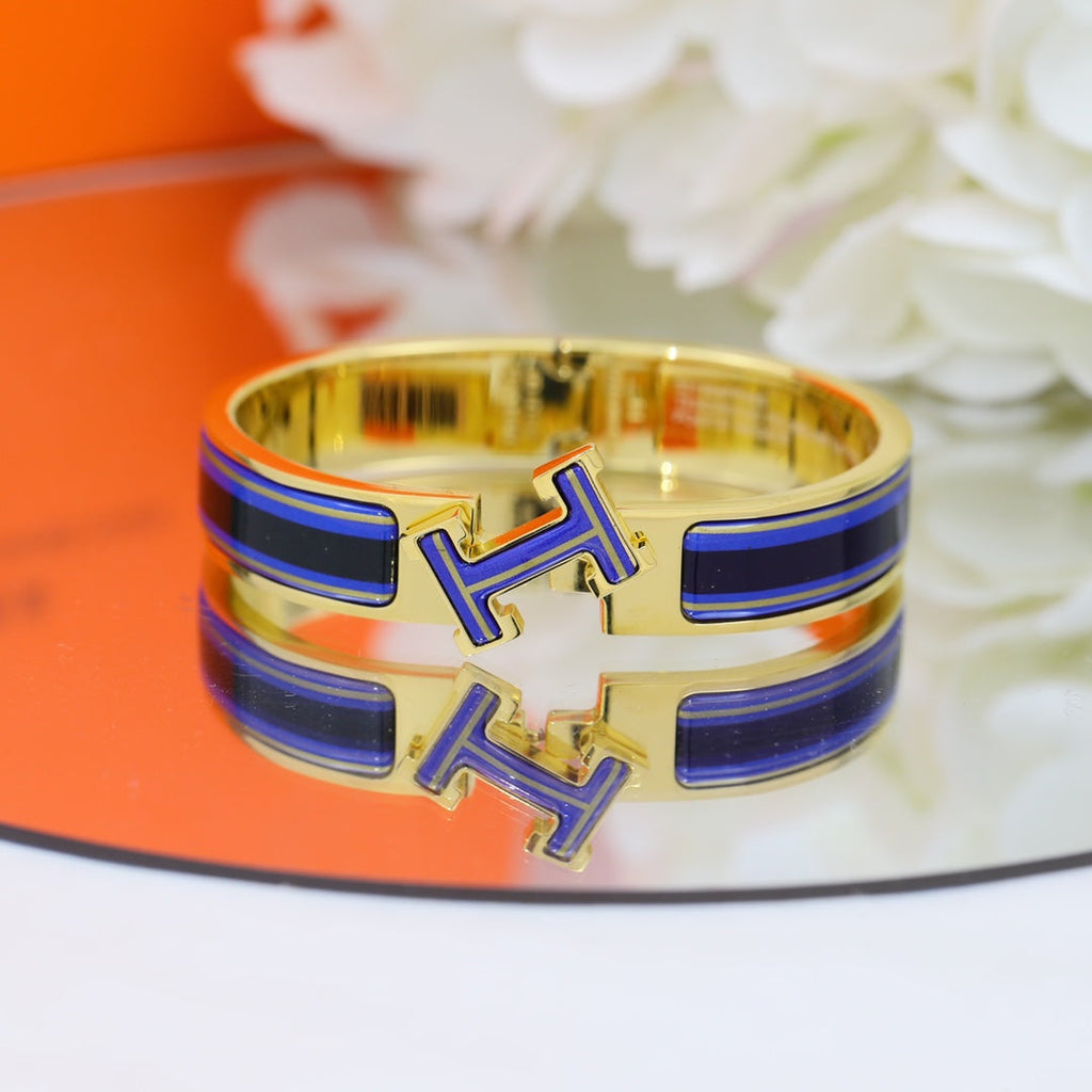 18K Clic Hermès Purple Bracelet
