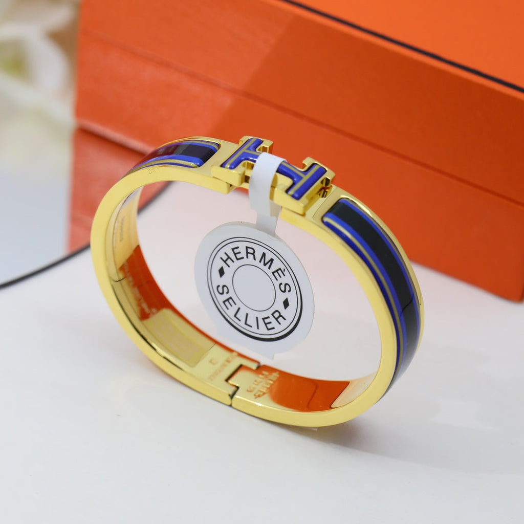 18K Clic Hermès Purple Bracelet
