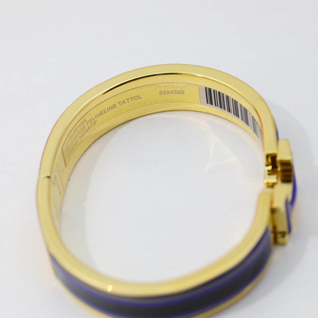18K Clic Hermès Purple Bracelet