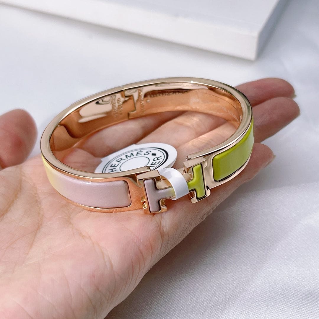 18K Clic Hermès Multicolour Bracelet