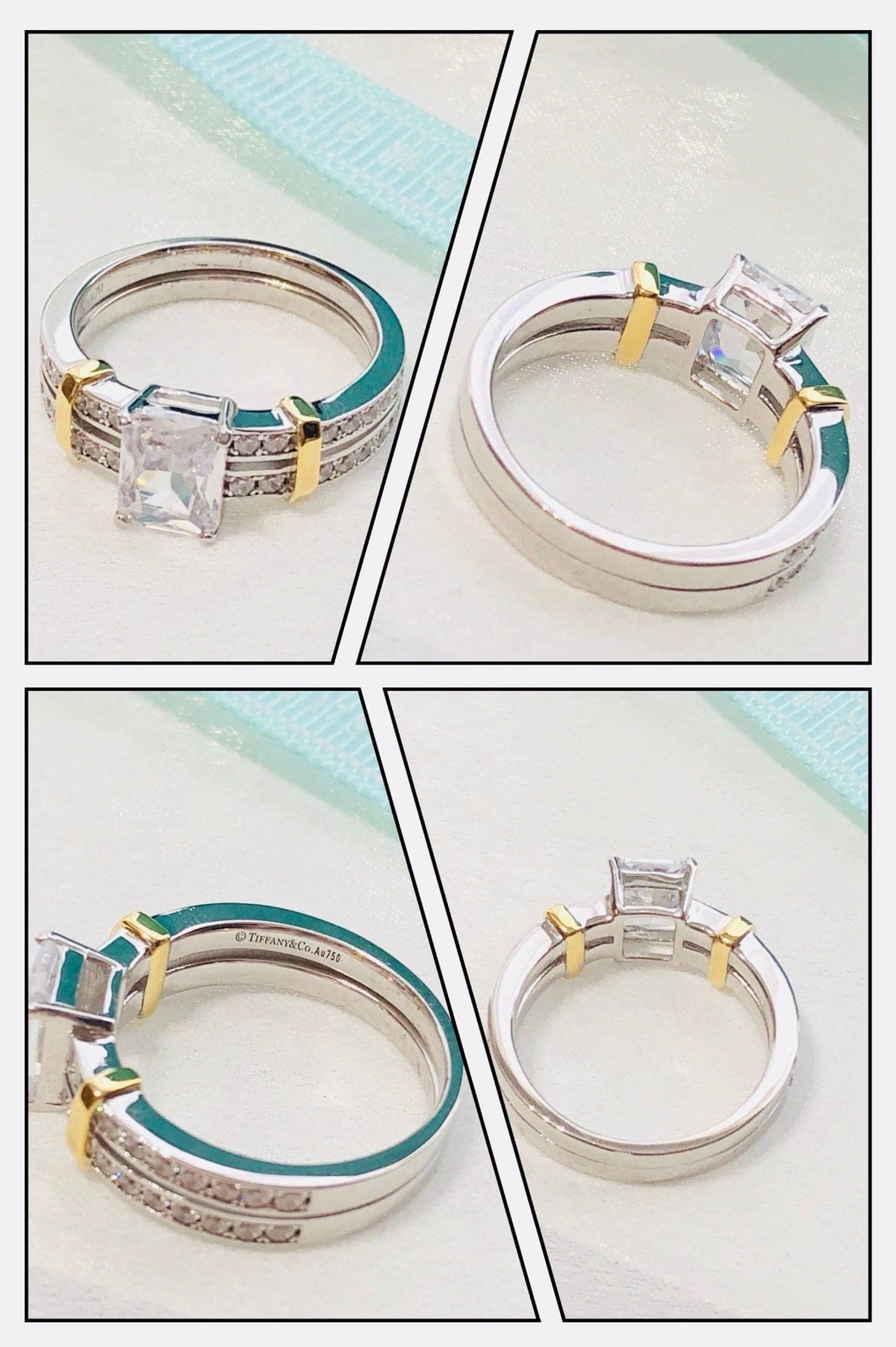 18K Tiffany & Co. Diamonds Ring