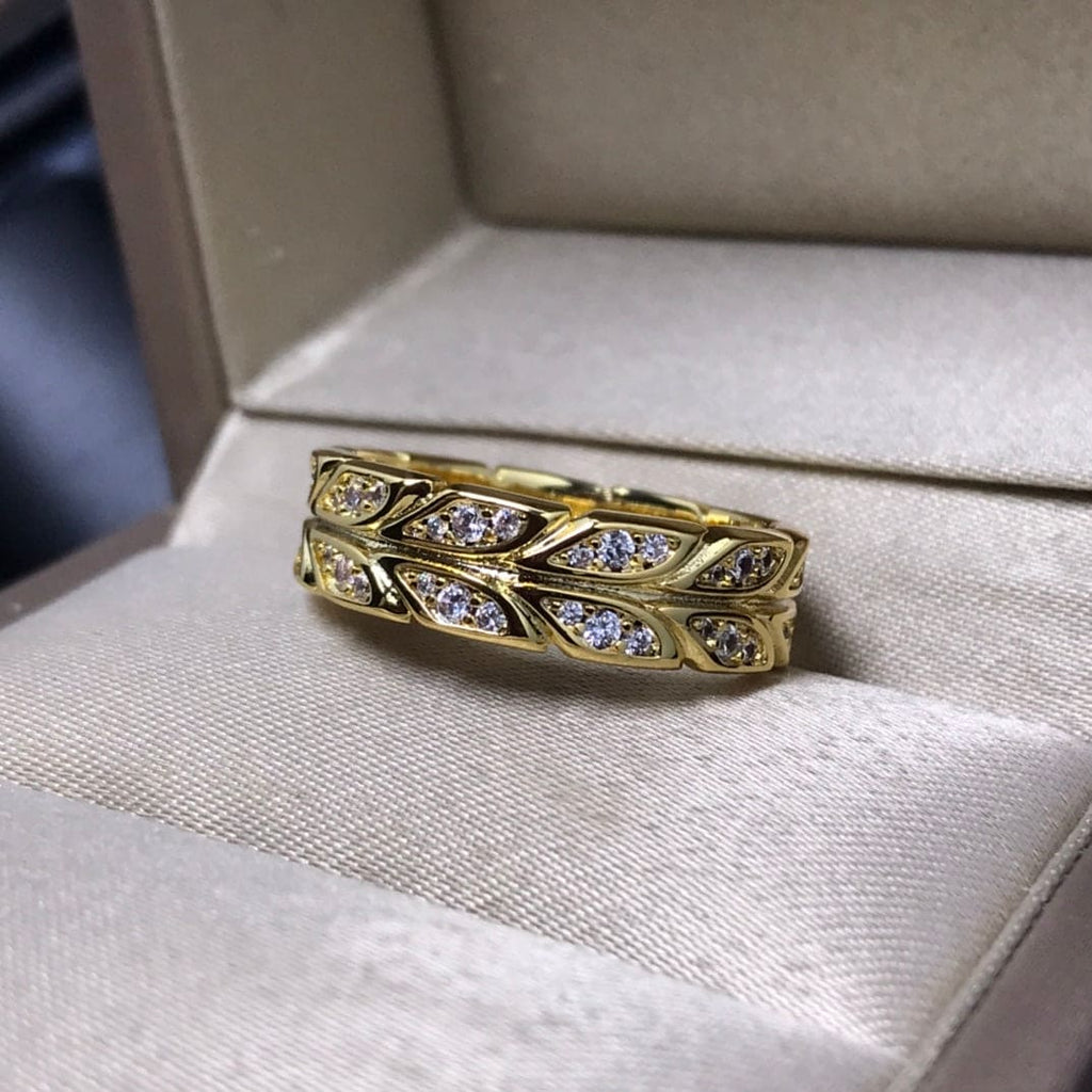18K Yellow Gold Tiffany & Co. Victoria Vine Ring