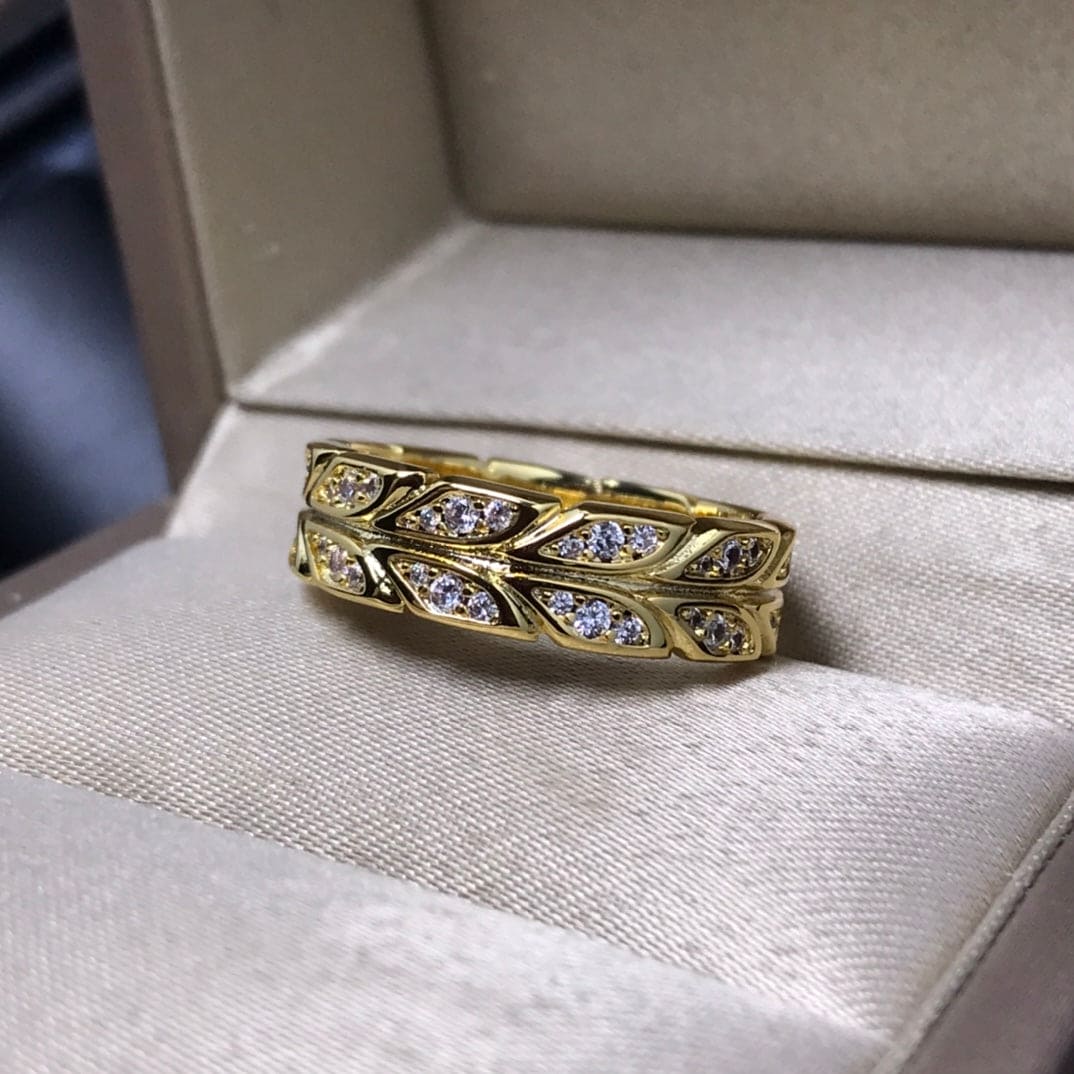 18K Yellow Gold Tiffany & Co. Victoria Vine Ring