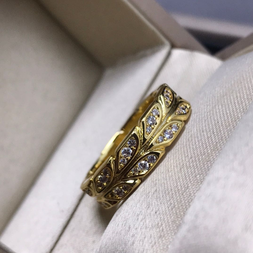 18K Yellow Gold Tiffany & Co. Victoria Vine Ring