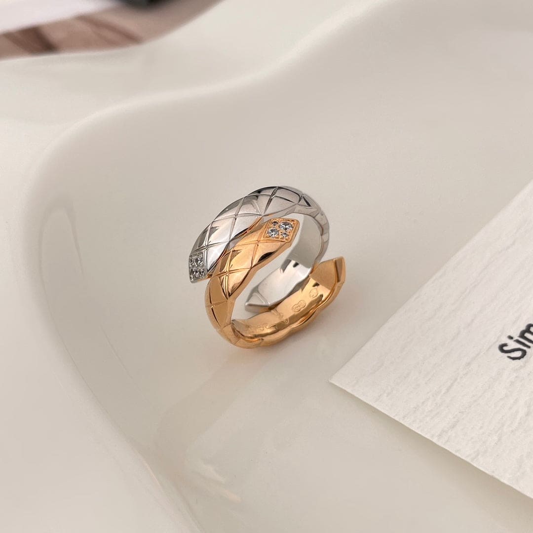 18K Chanel Coco Crush Toi Et Moi Ring
