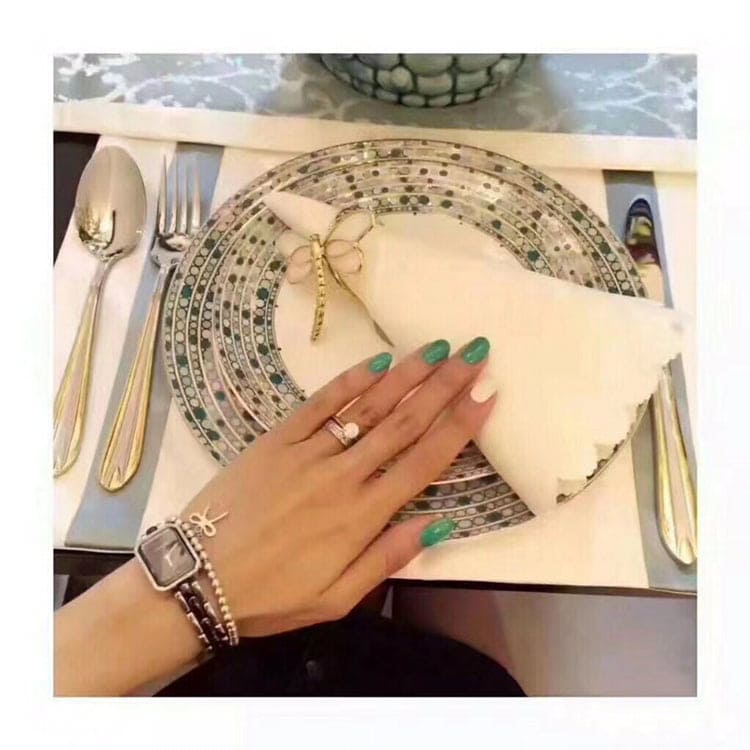 18K Tiffany & Co. Bow Charm Bead Bracelet