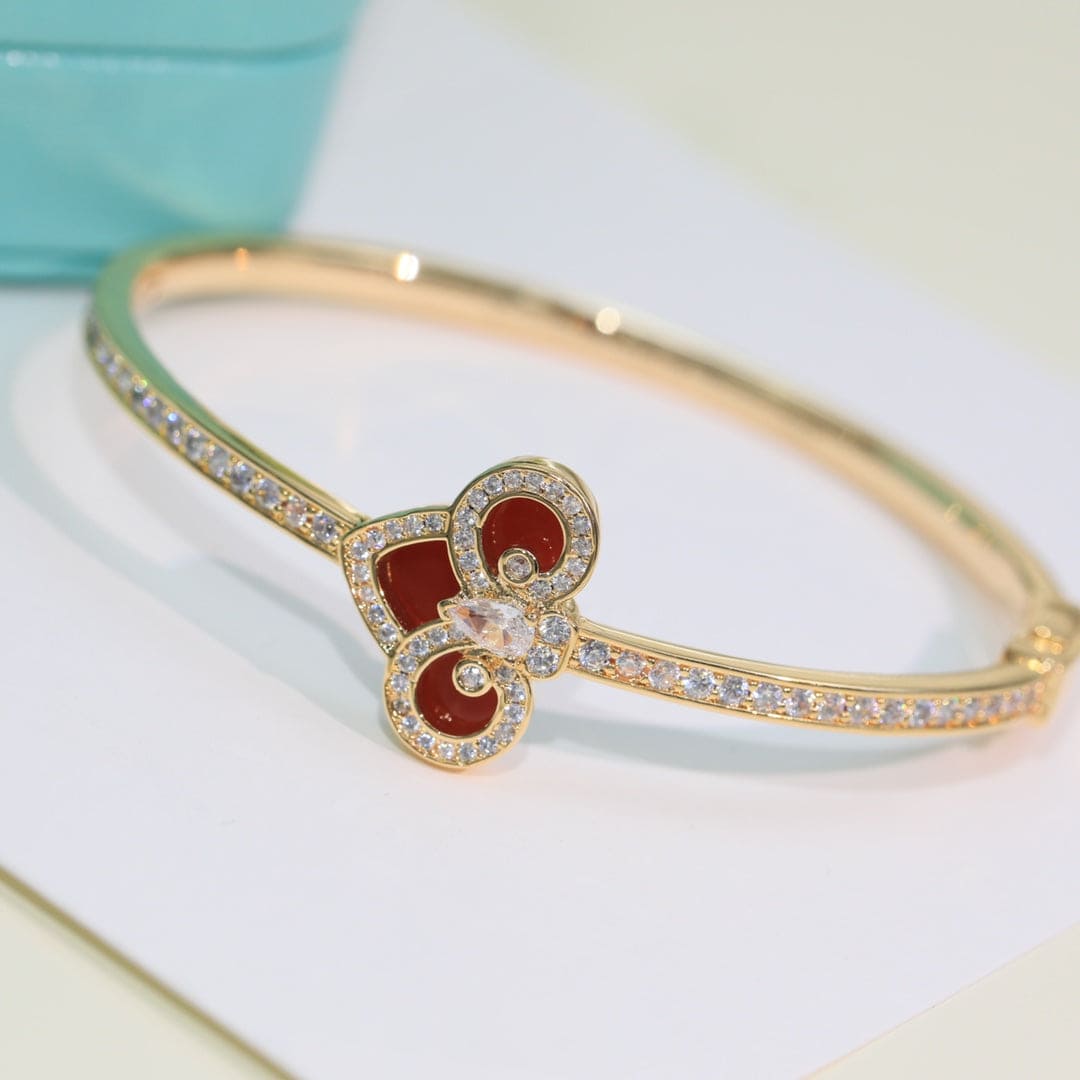 18K Tiffany & Co. Fleur De Lis Bracelet