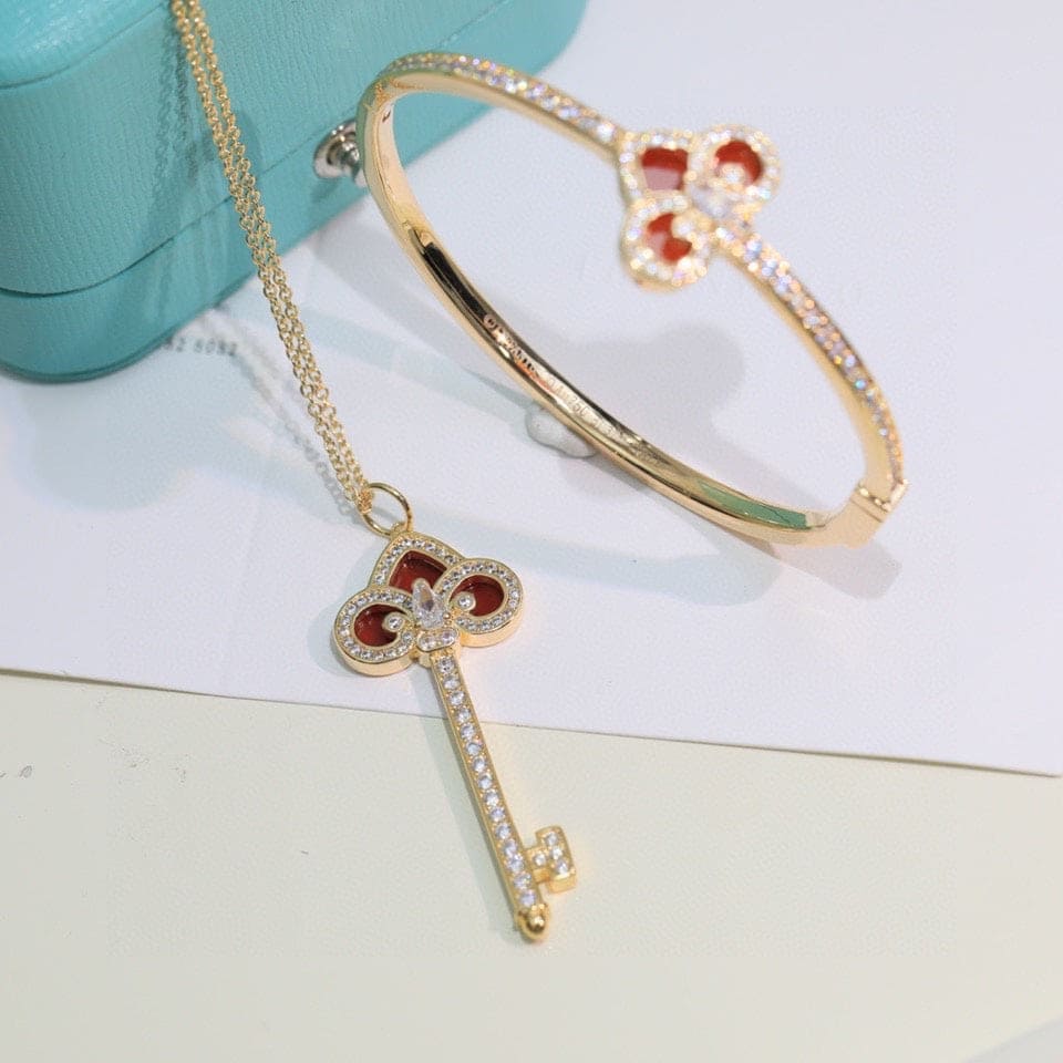 18K Tiffany & Co. Fleur De Lis Bracelet