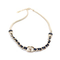 18K Chanel Rhinestone Necklace