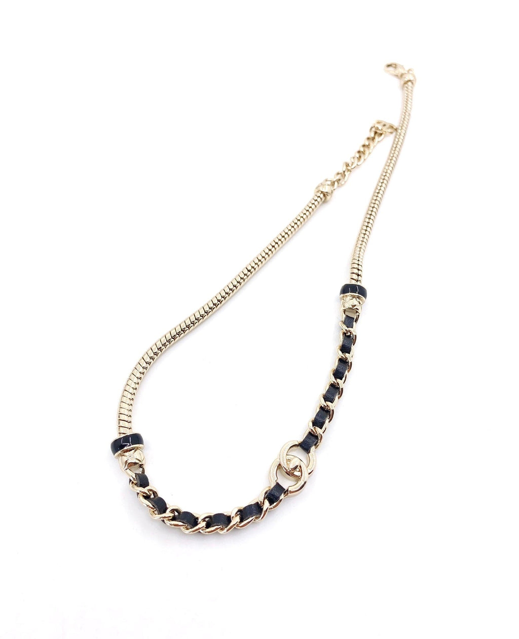 18K Chanel Rhinestone Necklace