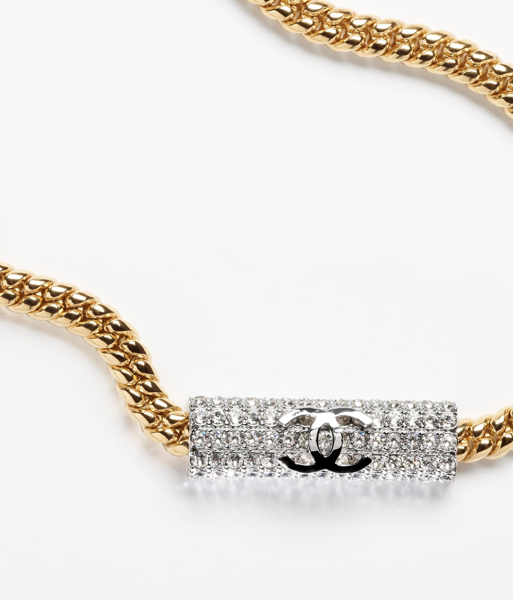 18K Chanel Diamonds Chain Necklace