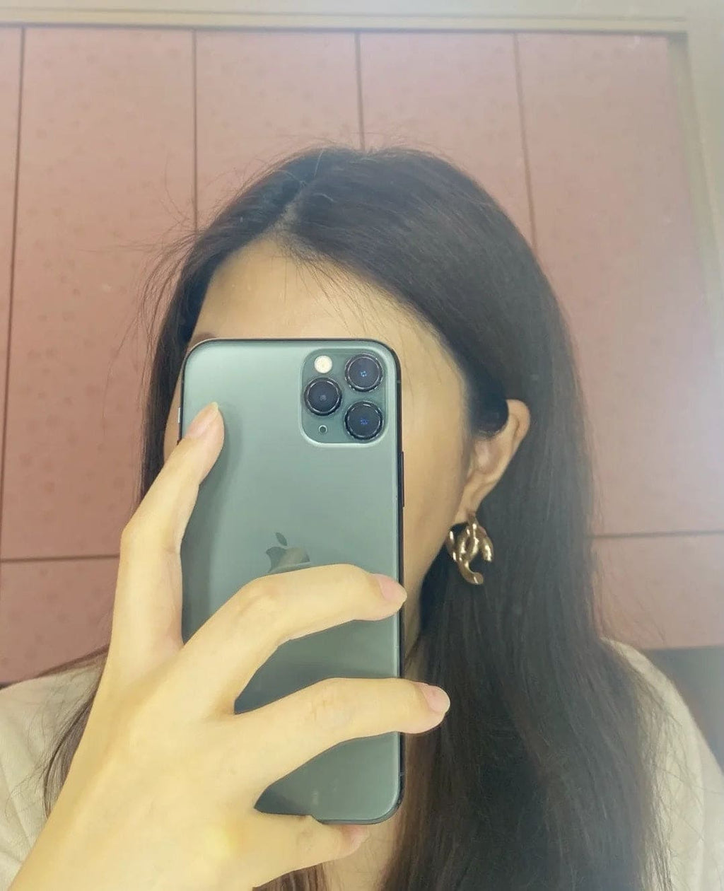 18K Chanel Gold Earrings