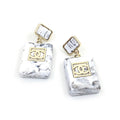 18K Chanel Eternal No¡ã5 Earrings