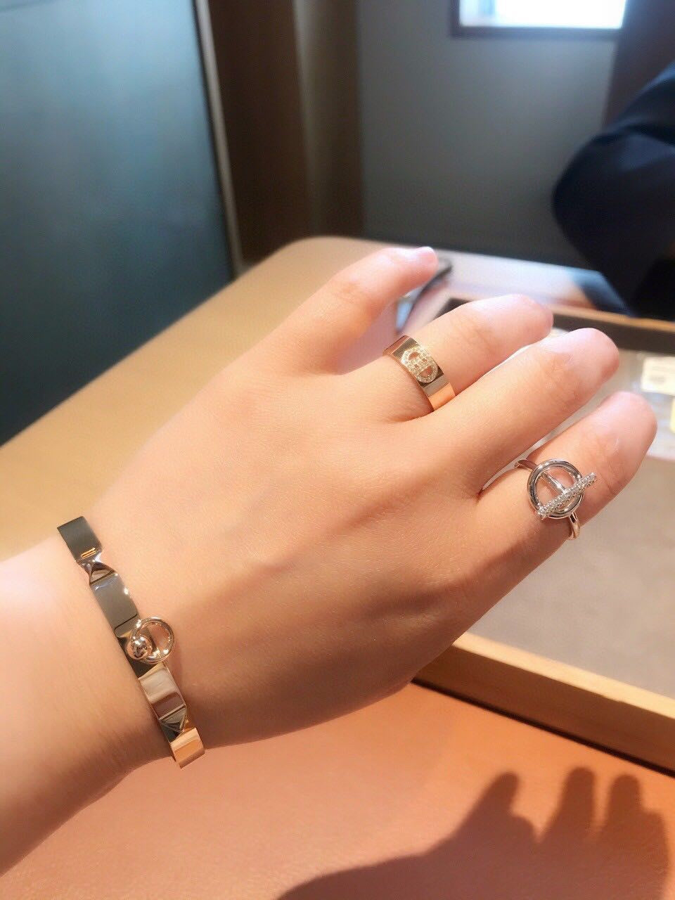 18K Collier De Chien Hermès Bracelet