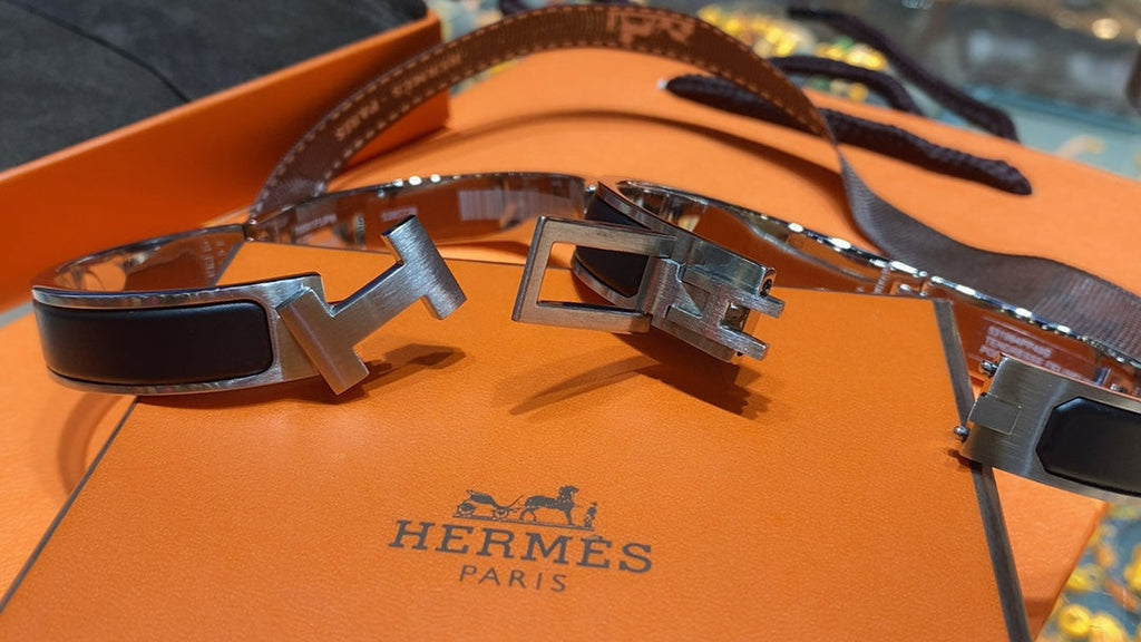 18K Jet Black Hermès Bracelet