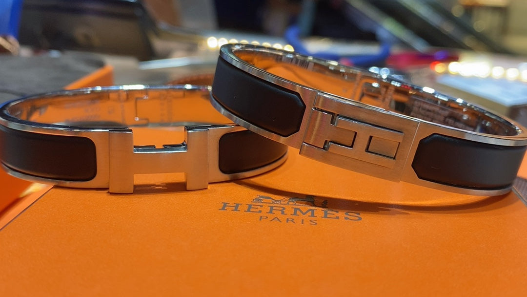 18K Jet Black Hermès Bracelet