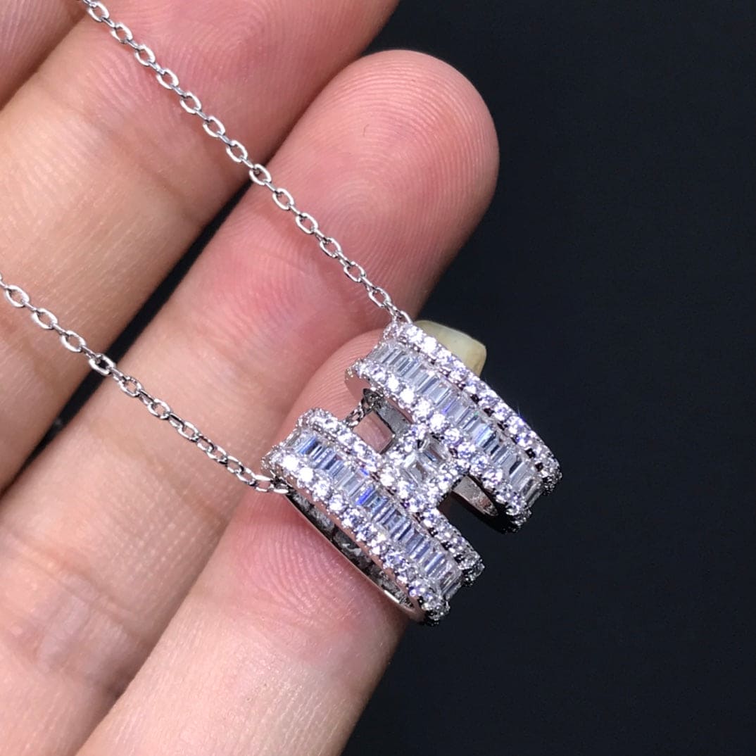 18K Hermès Diamonds Necklace