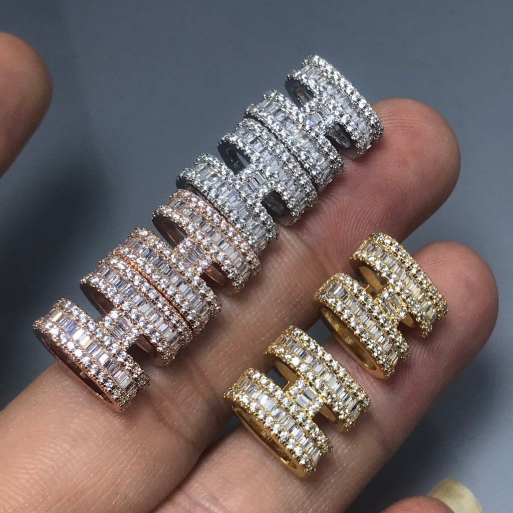 18K Pop Hermès Diamonds Earrings
