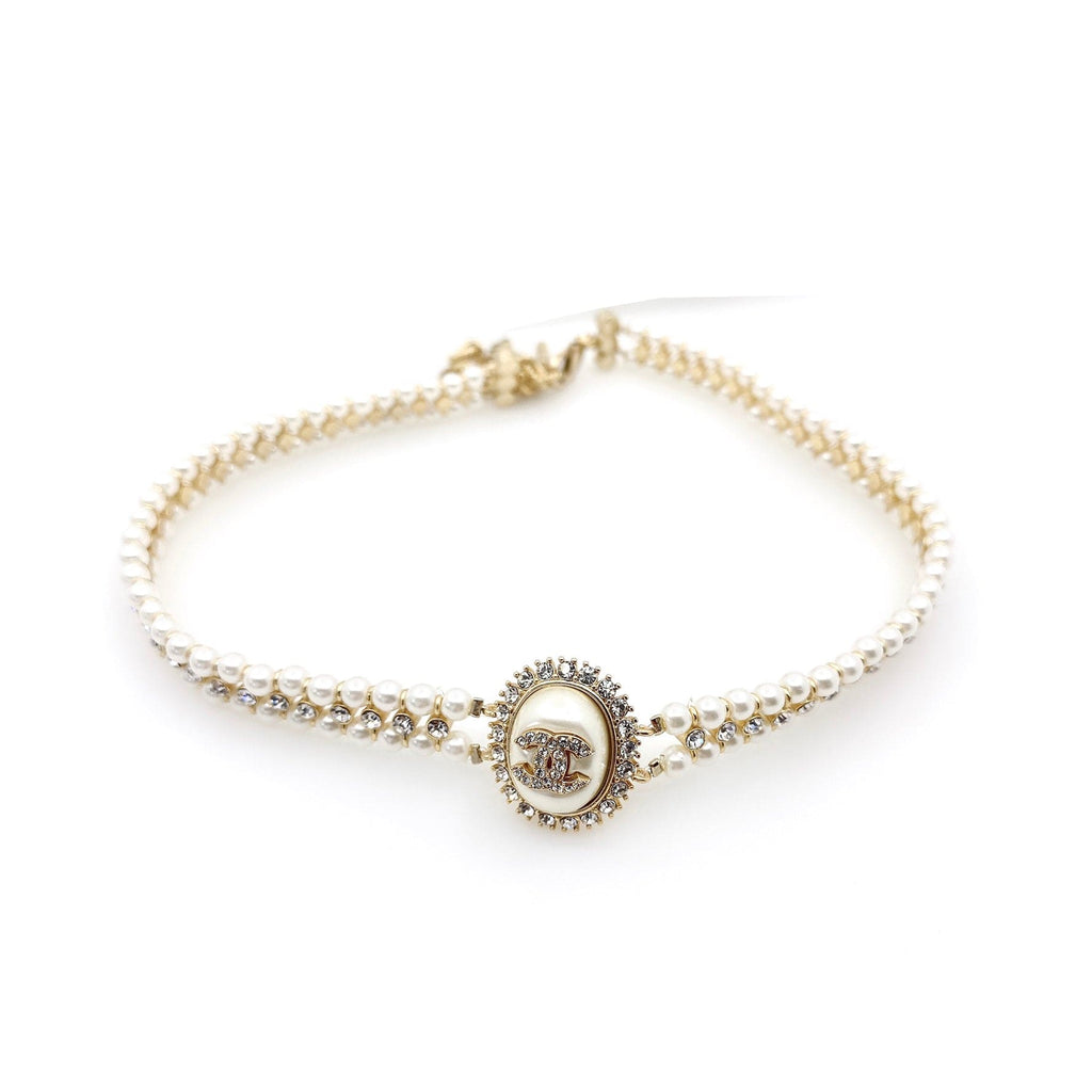 18K Chanel Pearl Necklace