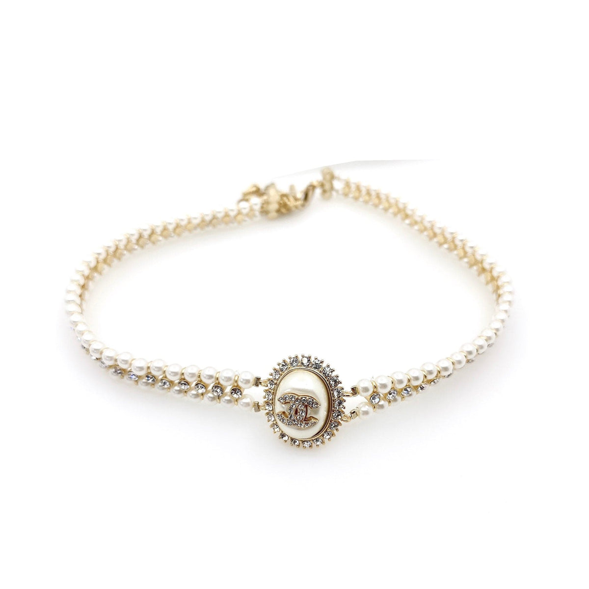 18K Chanel Pearl Necklace