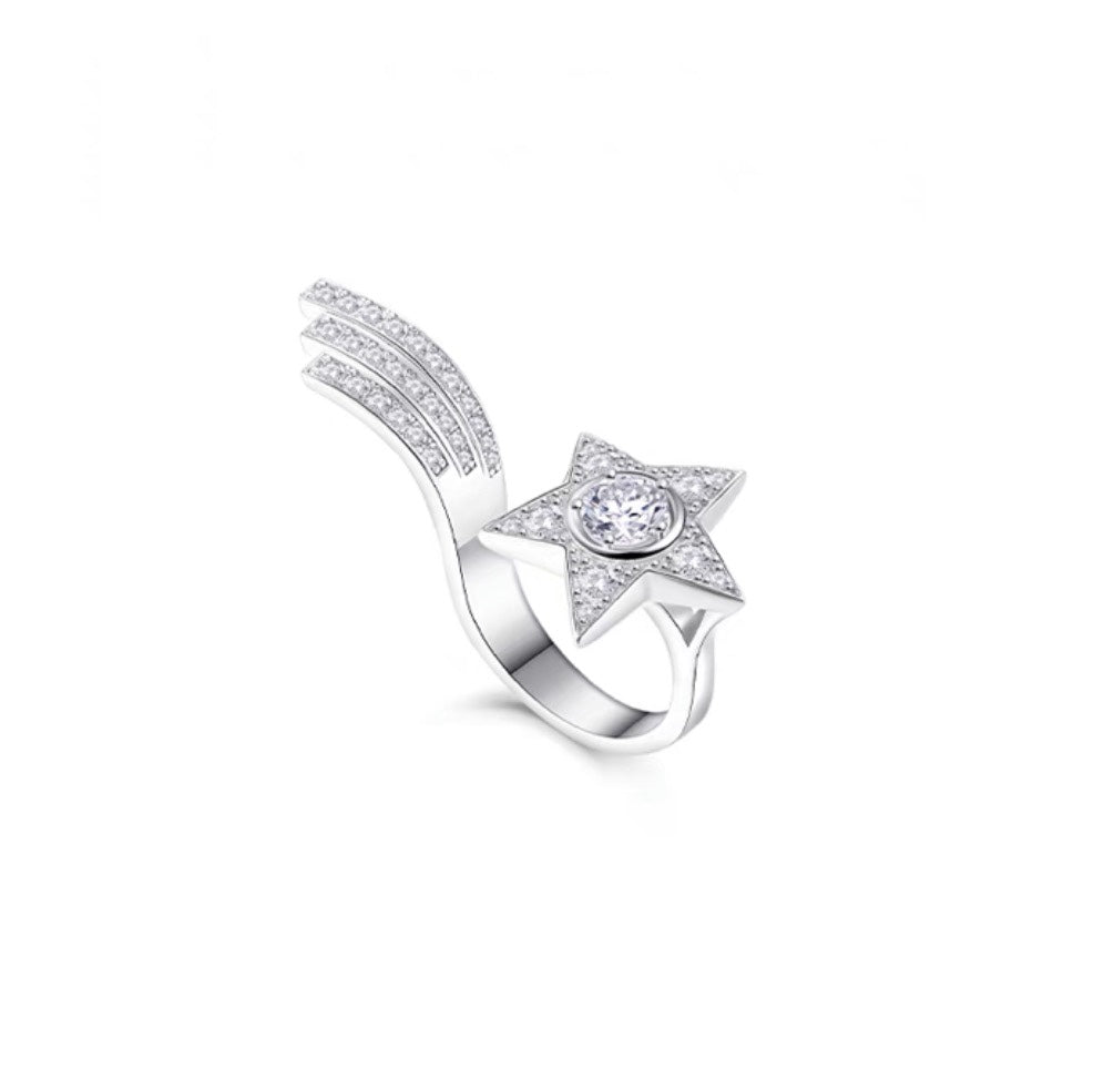 18K Chanel Comete Diamonds Ring
